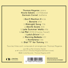Charger l'image dans la galerie, Discographie Thomas Mayeras (CD)