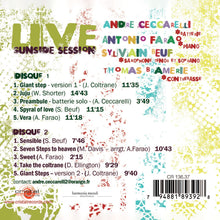 Charger l'image dans la galerie, Live Sunside Session (CD)