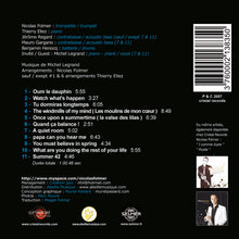 Charger l'image dans la galerie, Nicolas Folmer Plays Michel Legrand (CD)