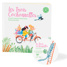 Charger l'image dans la galerie, Les trois cochonnettes (Livre-disque)