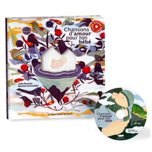 Cargar imagen en el visor de la galería, Chansons d'amour pour ton bébé (Livre-disque)
