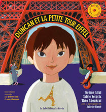 Cargar imagen en el visor de la galería, Duncan et la petite tour Eiffel (Livre-disque)