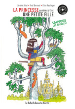 Load image into Gallery viewer, La princesse qui rêvait d'être une petite fille - Sauvons les abeilles ! (Livre-disque)