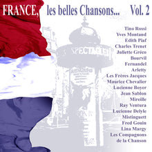 Cargar imagen en el visor de la galería, France, les belles chansons Vol. 2 (CD)
