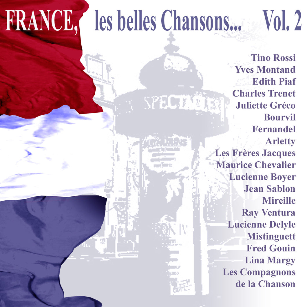 France, les belles chansons Vol. 2 (CD)