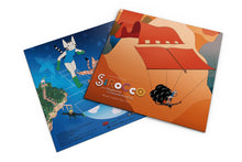 Load image into Gallery viewer, Sirocco et le Royaume des Courants d&#39;Air (Vinyle Turquoise)
