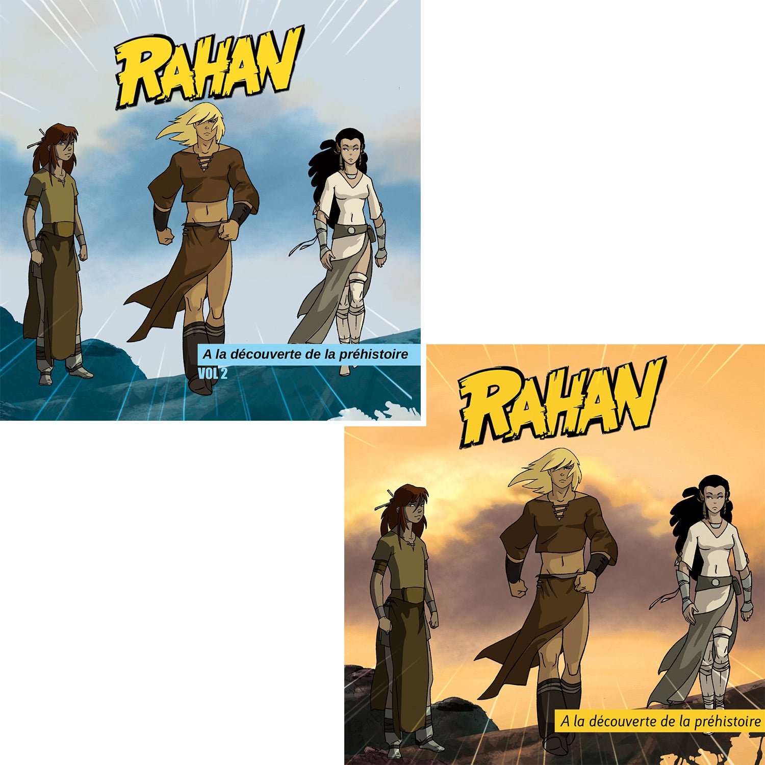 Raba Rahan Rahan Vol. 2 + Rahan Vol. 1 (CD) - Quaartz