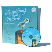 Cargar imagen en el visor de la galería, Le goéland qui fait miaou (Livre-disque)
