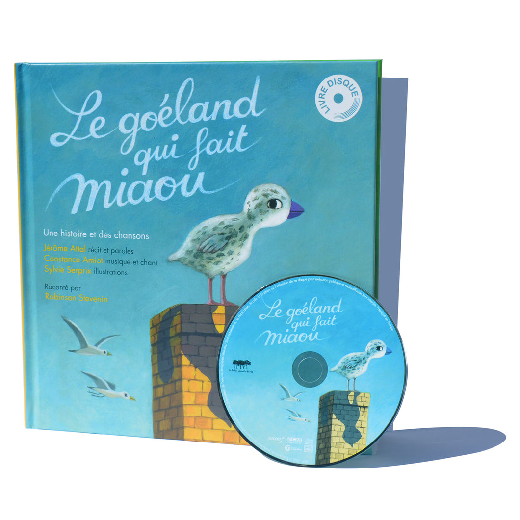 Le goéland qui fait miaou (Livre-disque)