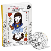 Cargar imagen en el visor de la galería, La princesse qui rêvait d&#39;être une petite fille (Livre-disque)
